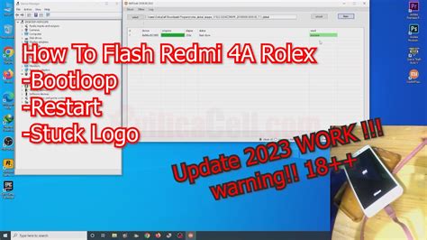 redmi 4a rolex firmware|flash redmi 4a via fastboot.